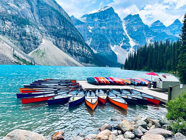 istock Moraine lake, Alberta, Canada 2229888824