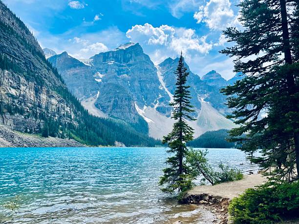 istock Moraine lake, Alberta, Canada 2229888836