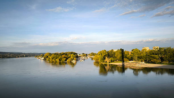 istock high water level of Danube river in Novi Sad 2229894610