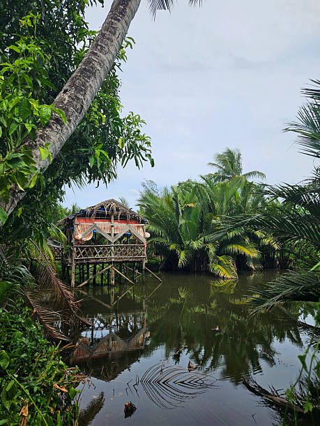 istock Tropical shelter on the water, Hoi An 2229908154