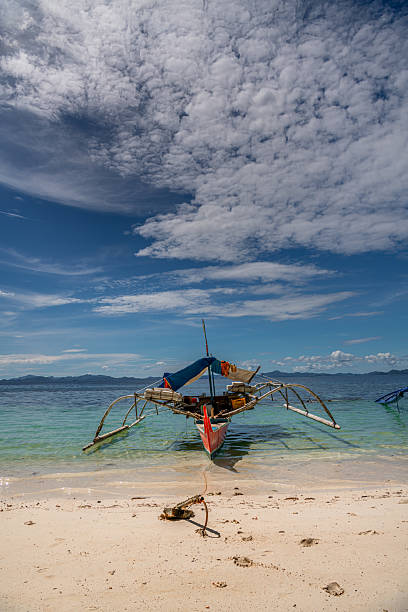 istock Filipino boat in the sea, Coron, Philippines 2229911708