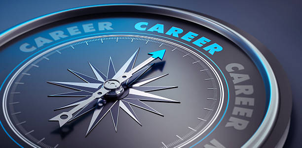 istock Dark stylish compass career 2229923156