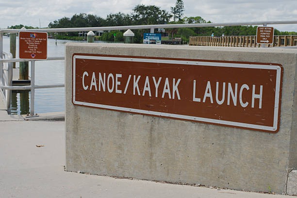 istock Canoe and Kayak Launch Site Near Serene Waterfront 2229924032