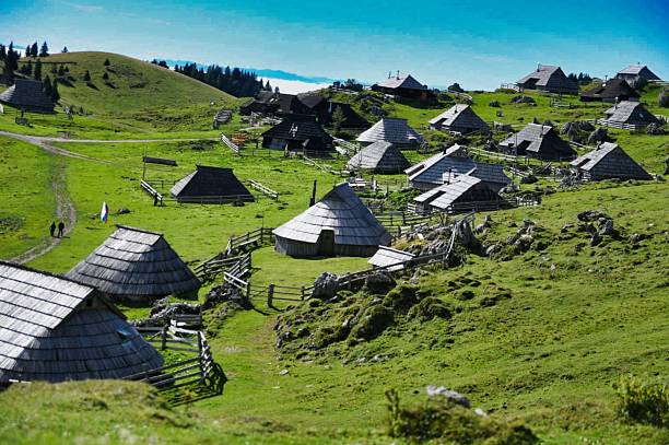 istock shepherd village in the mountain pastures 2229924655