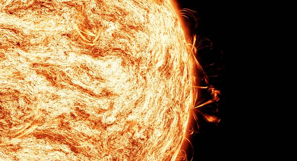 istock Solar flare, sun, abstract background, 3D illustration 2229935998