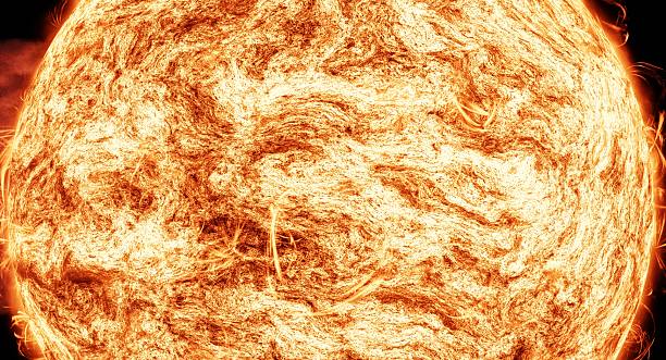 istock Solar flare, sun, abstract background, 3D illustration 2229936010