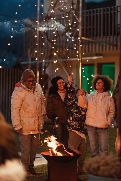 Marshmallow Roast with Family