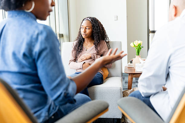 istock Pregnant Woman in Group Therapy Session 2229949550