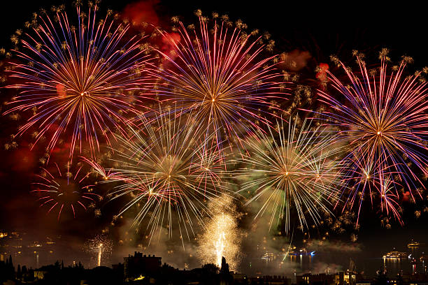 istock Fireworks Juan les Pins 2229950897