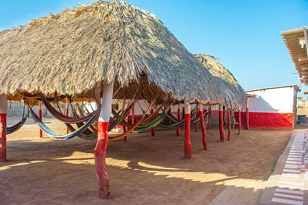 istock Traditional Palapa with Hammocks in Cabo de la Vela 2229953812