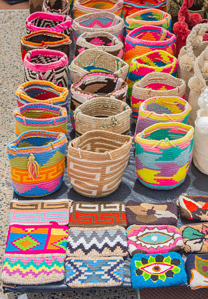 istock Colorful Handcrafted Bags from Cabo de la Vela 2229954235