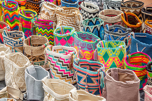 istock Vibrant Artisanal Bags from Cabo de la Vela 2229954244