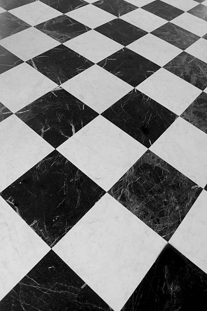istock black and white tiled floor creating an almost hypnotic effect in the legendary luxurious villa 2229957315