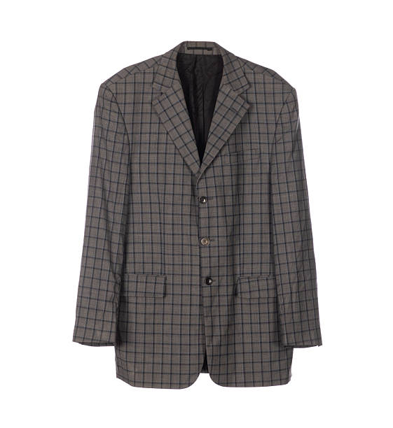 istock checkered dark mens fashion isolated on white background 2229963135