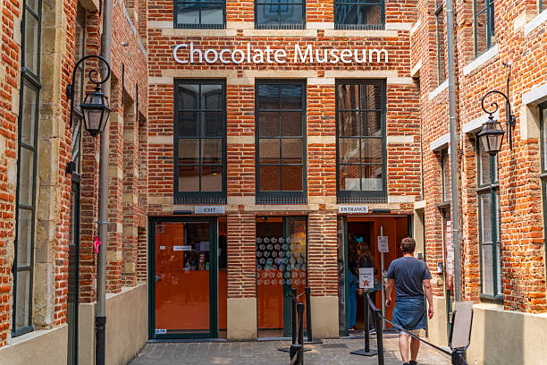 The Chocolate Museum in Brussels, Belgium