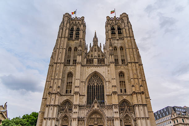 Cathedral of St. Michael and St. Gudula in Brussels, Belgium