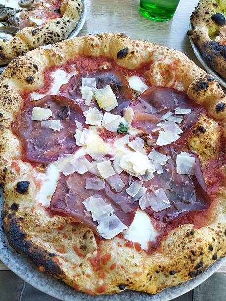 istock Neapolitan Pizza with Bresaola and Parmesan Shavings 2229973218