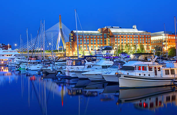istock Constitution Wharf along the Boston  Harborwalk 2229974697