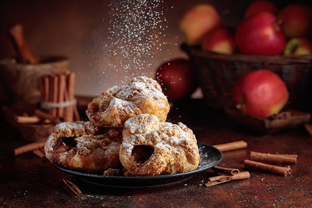 istock Homemade mini apple strudels with apples and cinnamon. 2229986734