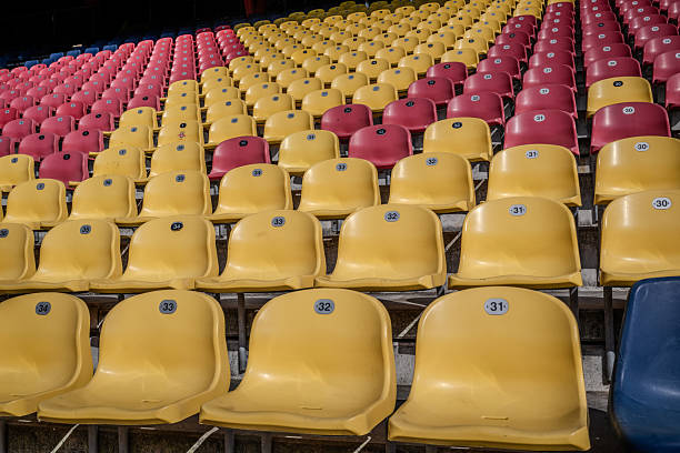 istock Empty seats in a sports stadium 2229987232