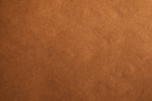 istock Dark gradient retro brown kraft paper with natural compressed texture 2229990202