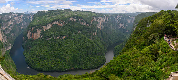 istock Sumidero Canyon Panoramic View with Grijalva River, Chiapas, Mexico 2229994275