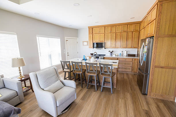 istock Small senior living home - Accessibility features in a modern home construction for convenient senior living 2229997724
