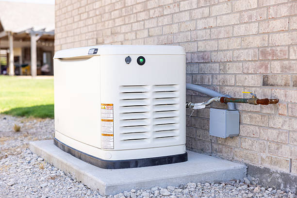 istock Home gas electricity generator - Accessibility features in a modern home construction for convenient senior living 2229997823