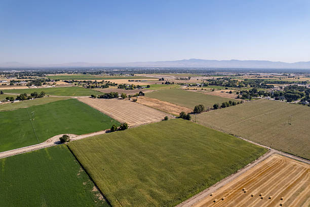 istock Rural Idaho Drone in Summer 2229999645