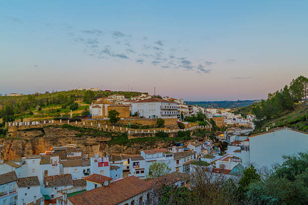 istock Setenil de las Bodegas, picturesque spanish town built into rock cliffs. 2230002982