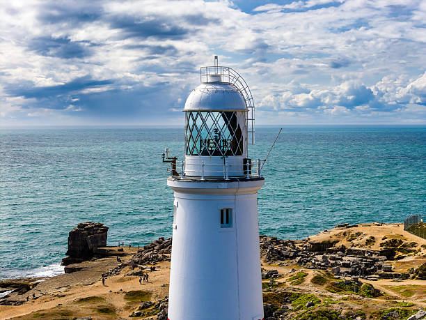 istock Portland Bill Lighthouse under a dramatic cloudy sky in Dorset, England. 2230008851