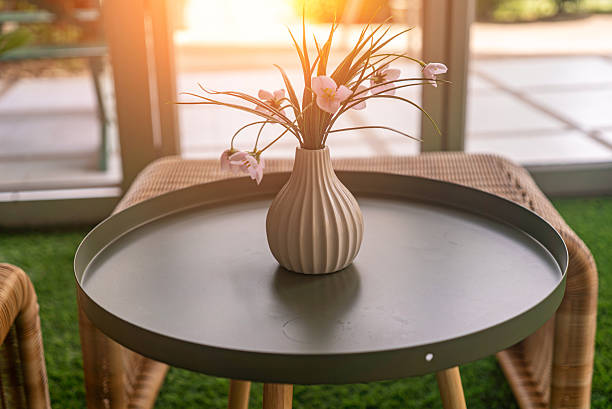 istock Elegant Table Decor with Floral Arrangement 2230047611