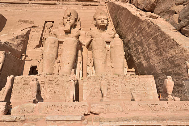 Abu Simbel is the most famous landmark in Aswan, Egypt