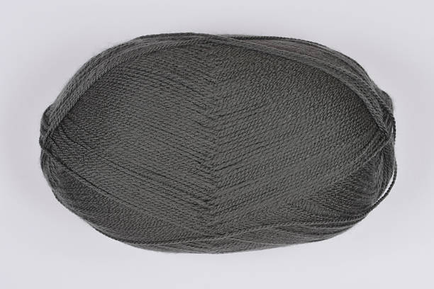 istock Ball of dark gray yarn 2230062943