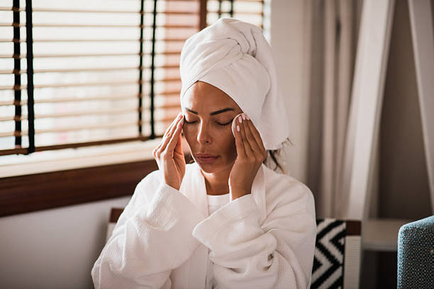 istock Morning skincare routine by the window 2230068295