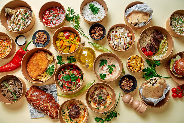 istock A Vibrant Array of Diverse Dishes Showcasing Rich Flavors, Textures, and Culinary Traditions in an Inviting Food Presentation 2230070347