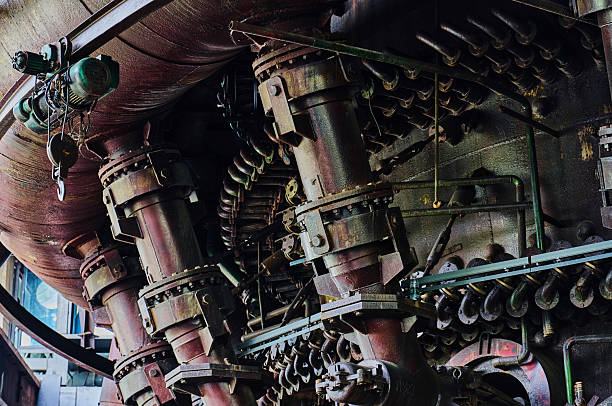 istock Scrap large machinery and other metal on dump 2230077412