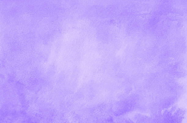 Abstract art purple watercolor stains background on watercolor paper textured for design templates invitation card