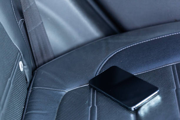 istock Mobile phone accidentally left behind in a car 2230090414
