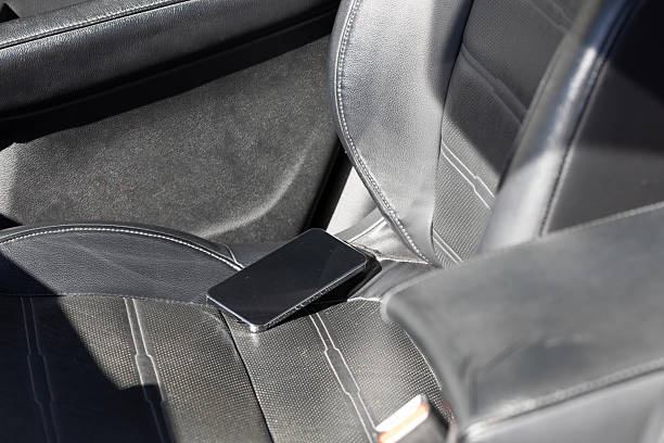 istock Mobile phone accidentally left behind in a car 2230090483