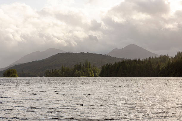 istock A lake with a cloudy sky in the background 2230090974