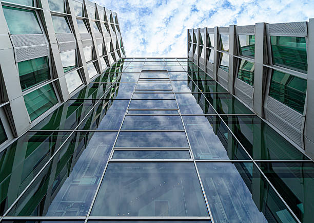istock Glass facade of a modern office building 2230093566