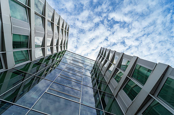 istock Glass facade of a modern office building 2230093640
