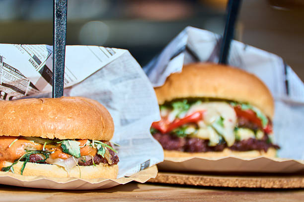 istock Hamburger food truck. 2230102953
