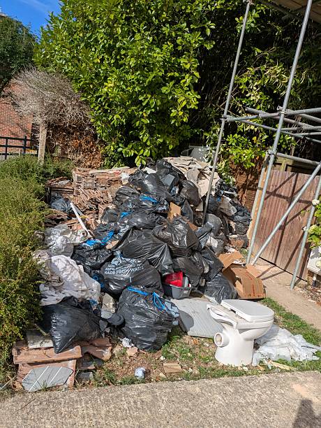 istock DIY project dumped rubbish and roof tiles project gone wrong in garden 2230105860