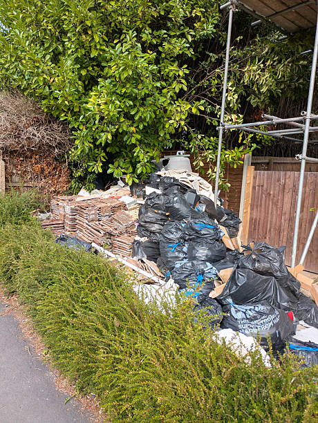 istock DIY project dumped rubbish and roof tiles project gone wrong in garden 2230107369