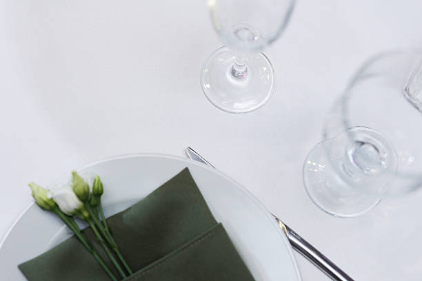 istock A set table for a wedding banquet in a restaurant. 2230107579