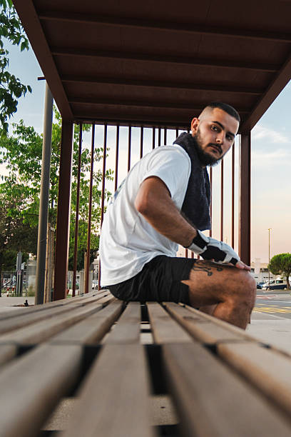 istock Young healthy man exercising 2230112350