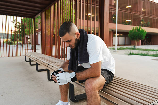 istock Earphones are on, let's get some real exercise 2230112364