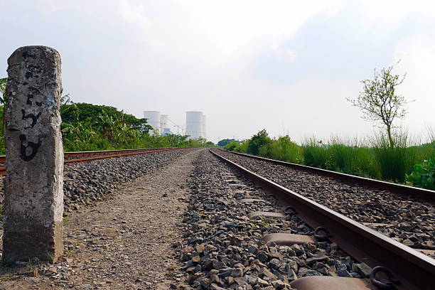 Railways in Bangladesh. The road for a train in Bangladesh